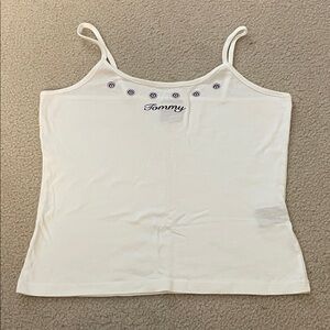 Vintage Tommy Hilfiger Spaghetti Strap Tank Top, Size XL